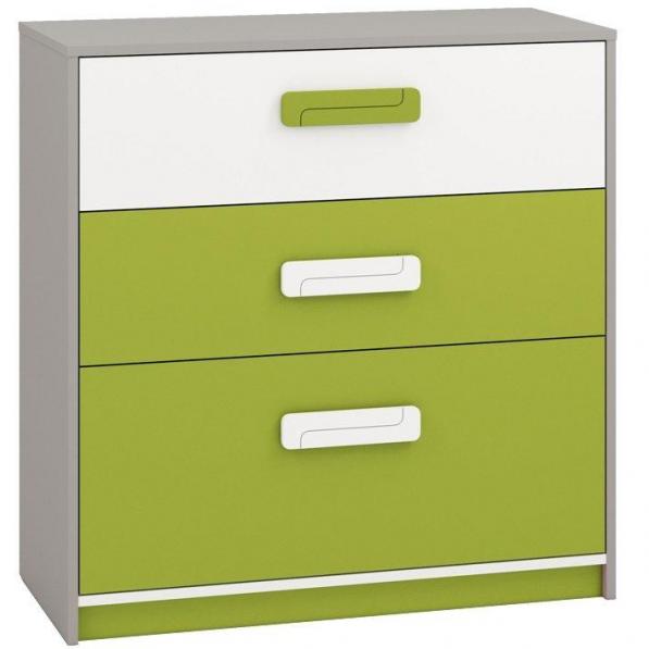 Kupi Komoda IQ 10 - zelena  / Cena v trgovini Vsebo