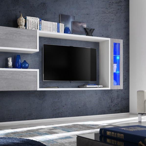 Kupi Regal za dnevni boravak Galaxy 235 cm - LED - 29 BTW GX / Cena v trgovini Vsebo