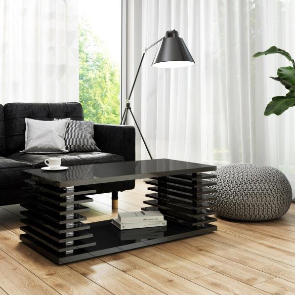 Kupi Klub stolić  Veinis - crna sjaj / Cena v trgovini Vsebo