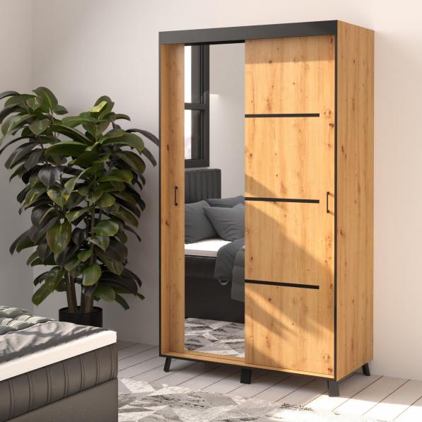 Kupi Garderobni ormar Gildo 120 / Cena v trgovini Vsebo
