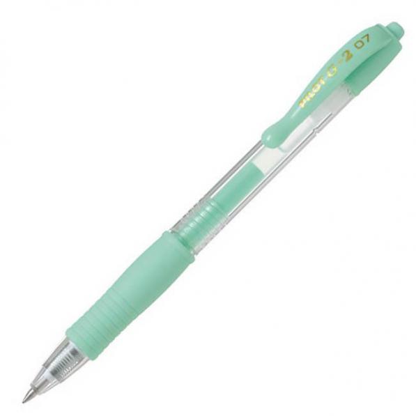 Kupi Pilot Gel roler G-2 0,7 pastel zeleni BL-G2-7P-G, 12 kom / Cena v trgovini Vsebo