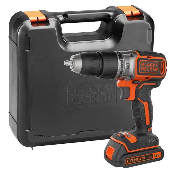 Kupi Udarna bušilica/odvijač 18 V Black&Decker / Cena v trgovini Vsebo