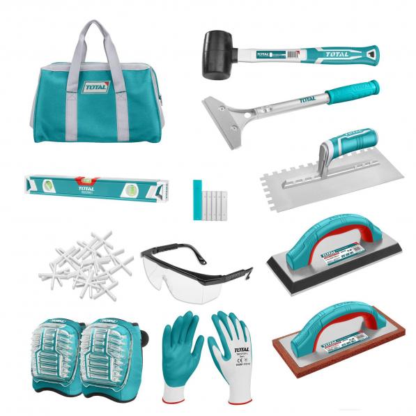 Kupi Set alata za polaganje pločica od 11 dijelova / Cena v trgovini Vsebo