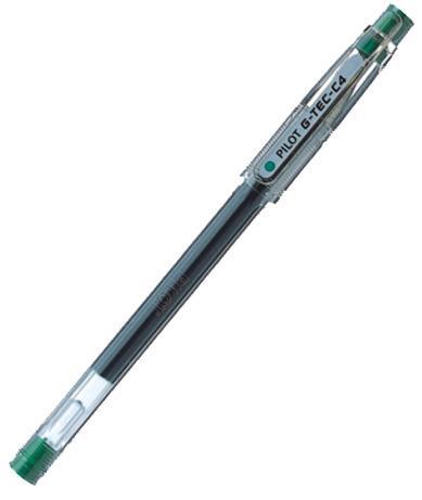 Kupi Pilot Gel roler G-TEC-C4, zeleni (0,2mm) BL-GC4-G, 12 kom / Cena v trgovini Vsebo